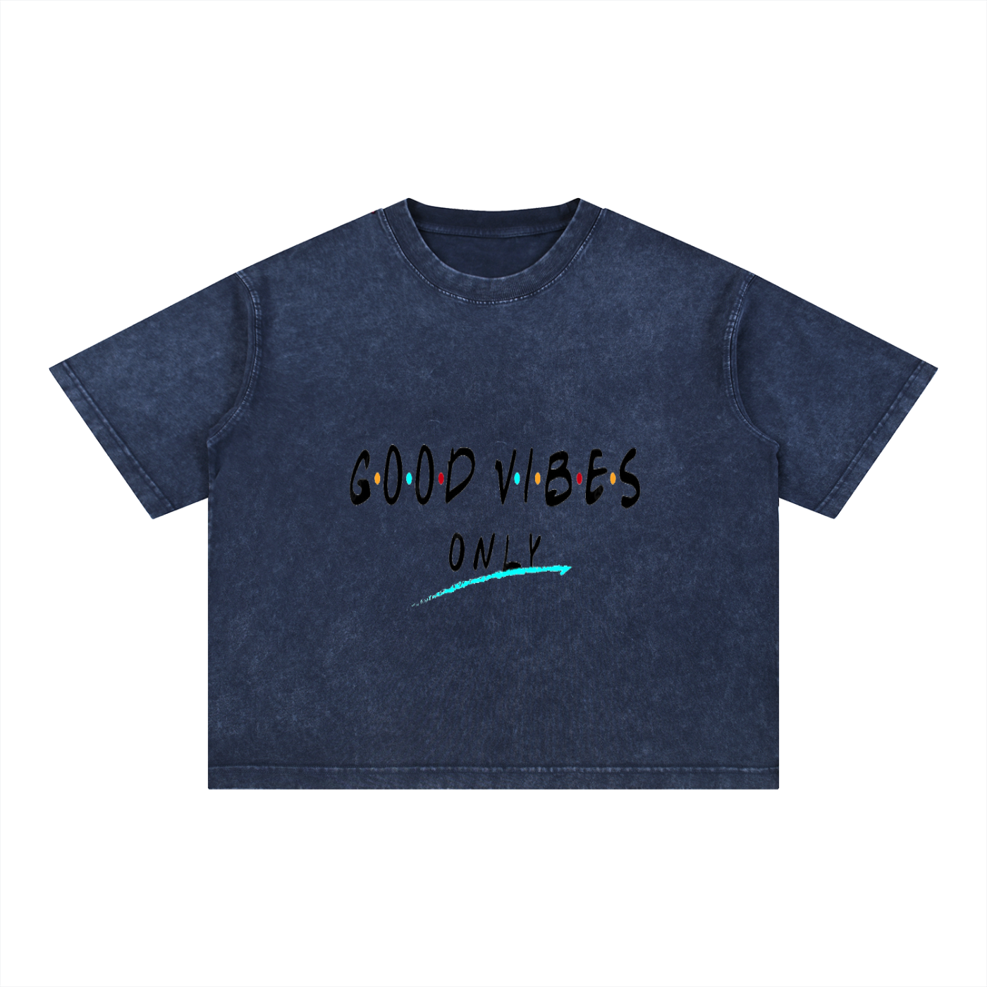 Good vibes only Cotton T-Shirt