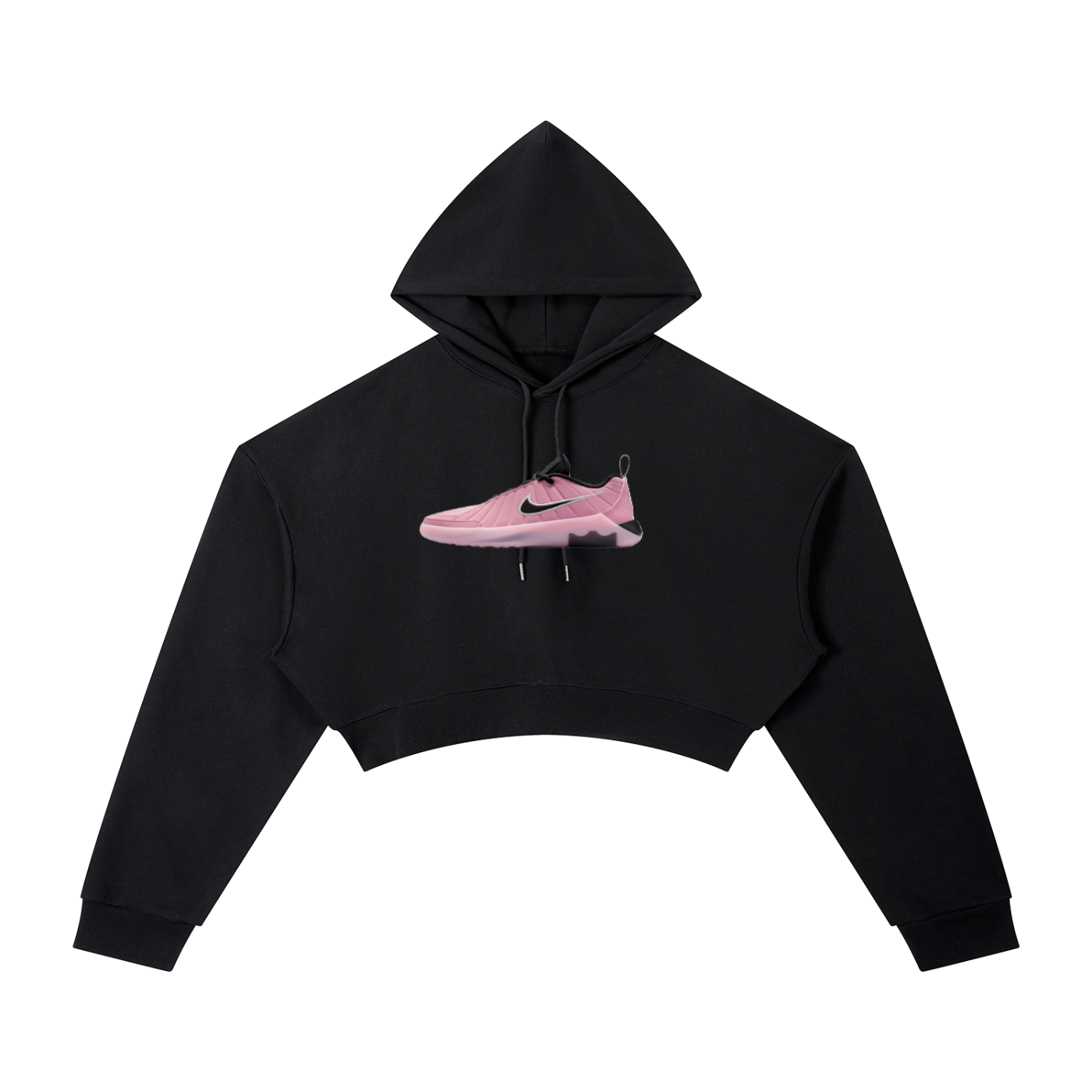 Nike shoe Cropped Hoodie