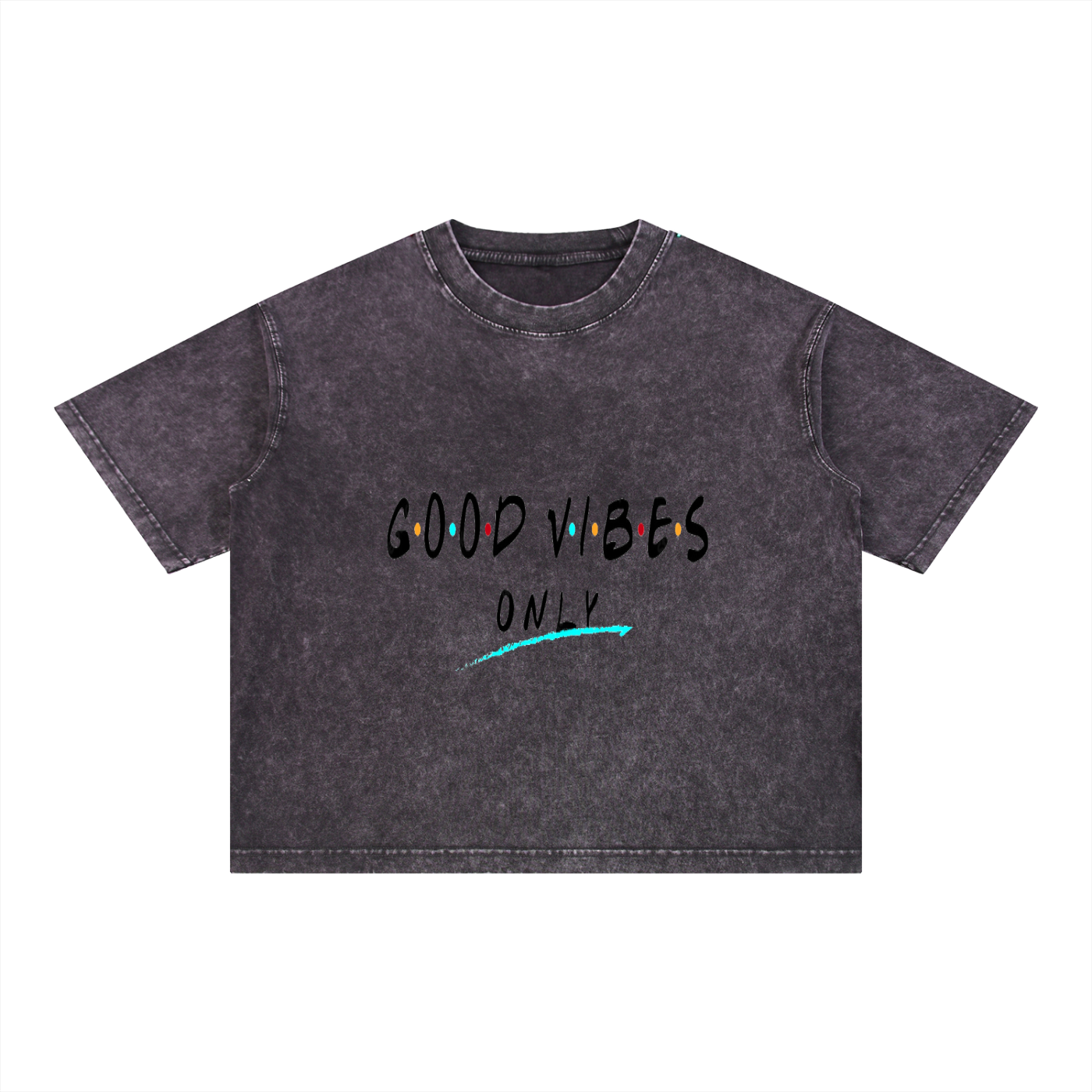 Good vibes only Cotton T-Shirt