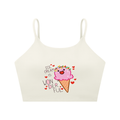 Spaghetti Strap Yoga Sports Bra