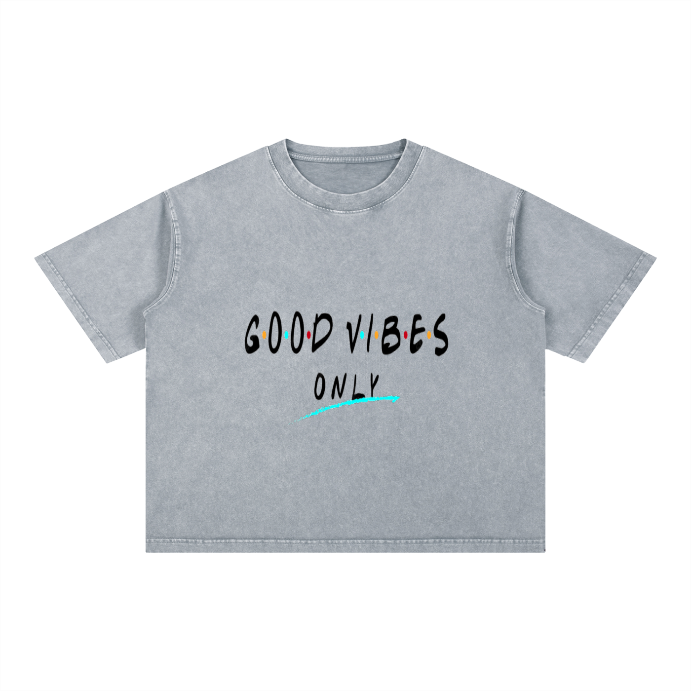 Good vibes only Cotton T-Shirt
