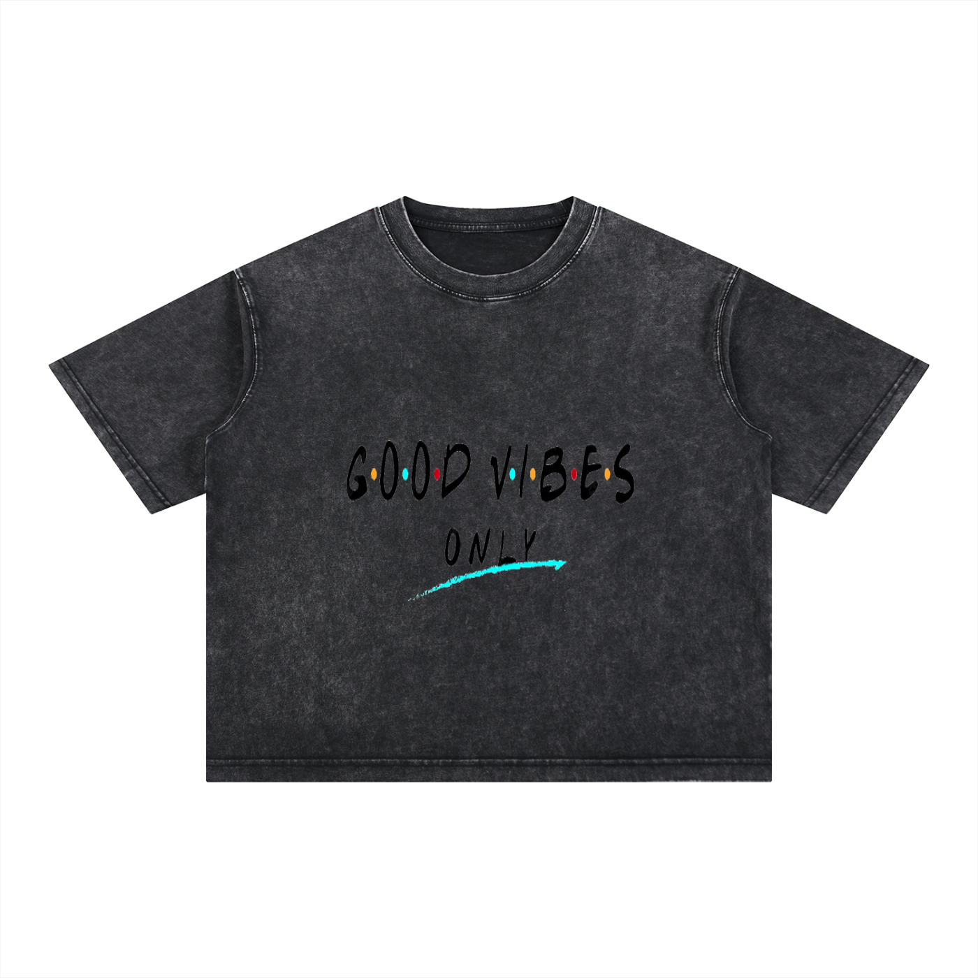 Good vibes only Cotton T-Shirt