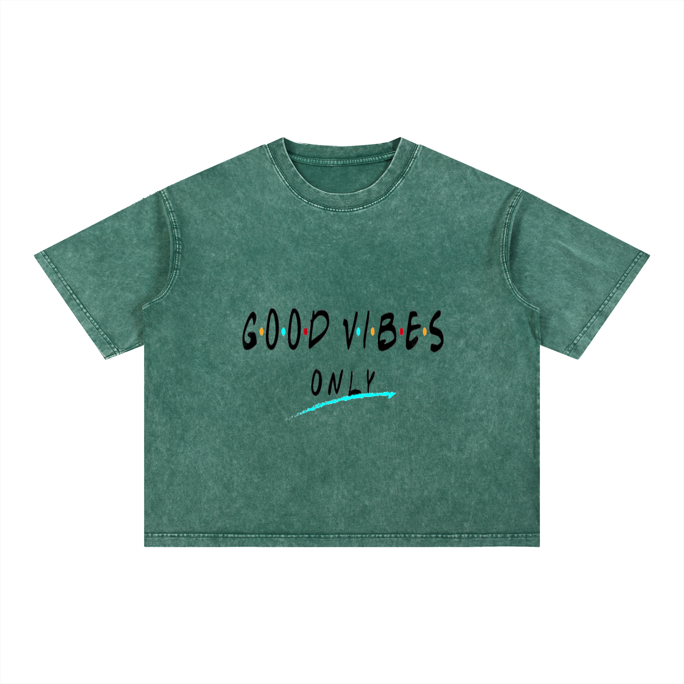 Good vibes only Cotton T-Shirt